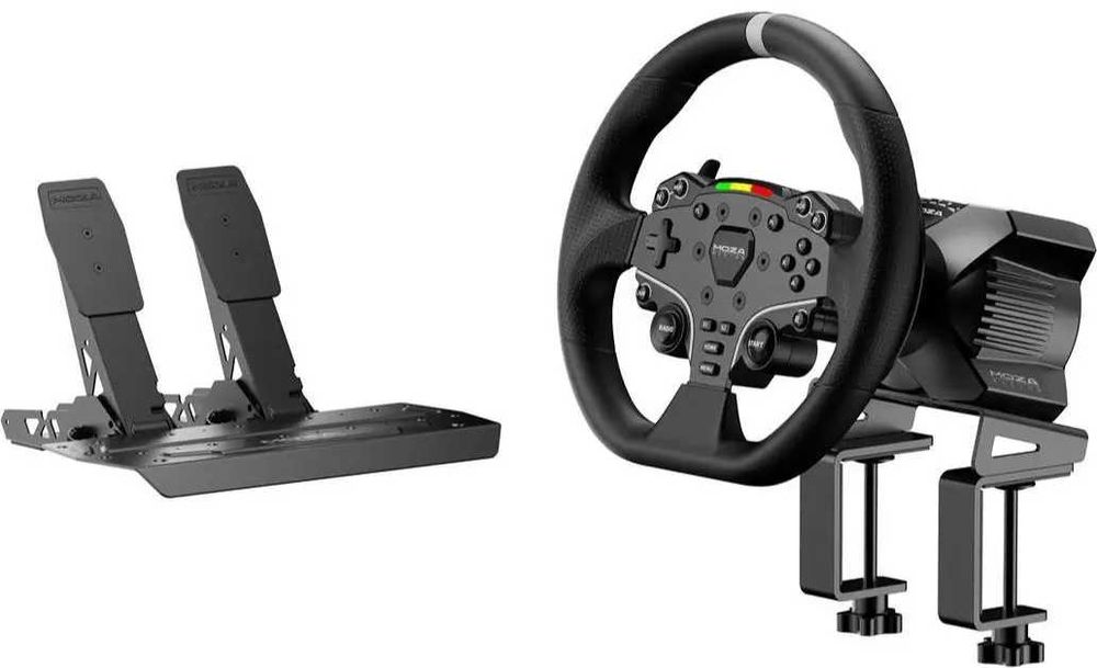 MOZA R3 Racing Wheel and Pedals (PC)