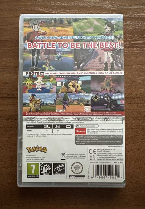 Gra Pokemon Shield Nintendo Switch NOWA