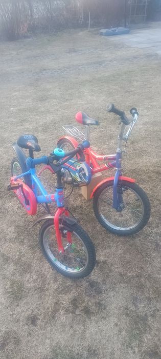 Rower dziecięcy do 6/7 lat niebieski