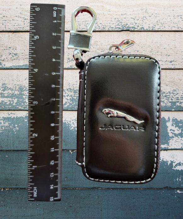 Jaguar- carteira, porta chaves. Novo. Excelente oportunidade
