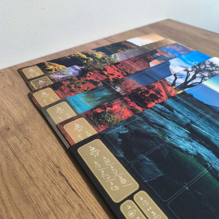 Playmaty do gry planszowej "Ziemia" z dodatkiem "Obfitość"