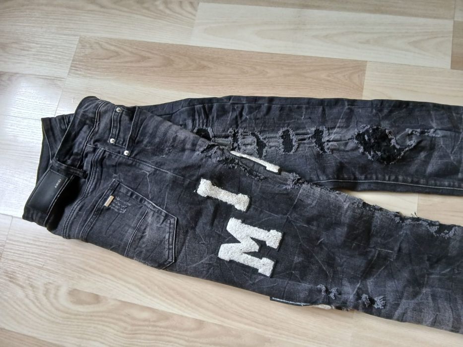 Amiri męskie spodnie 29 slim fit