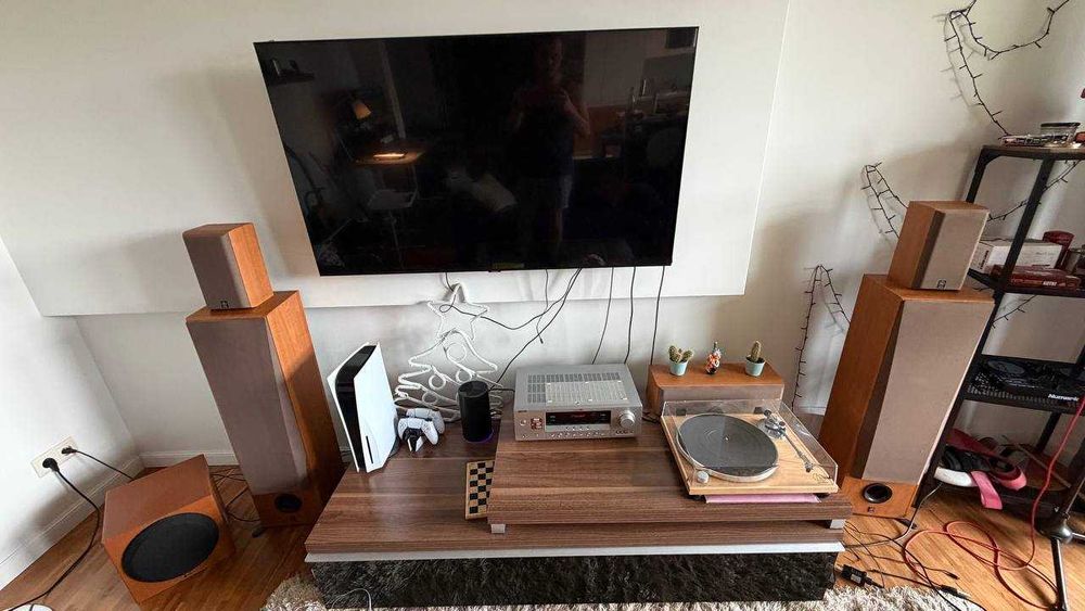 Yamaha kino domowe 5.1 – RX-V363 + głośniki + subwoofer