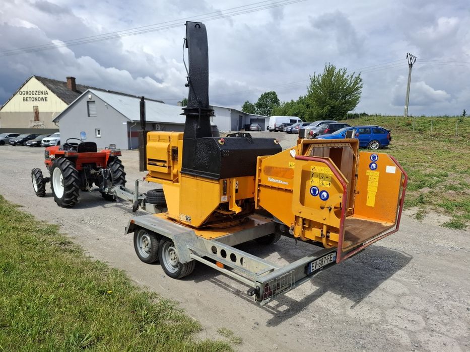 Rebak rozdrabniacz do gałęzi NOREMAT MB 250  62 km diesel Hatz