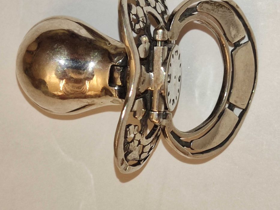 Smoczek ze Srebra 925! Chrzest lub urodziny!