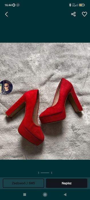 Buty na platformie 37