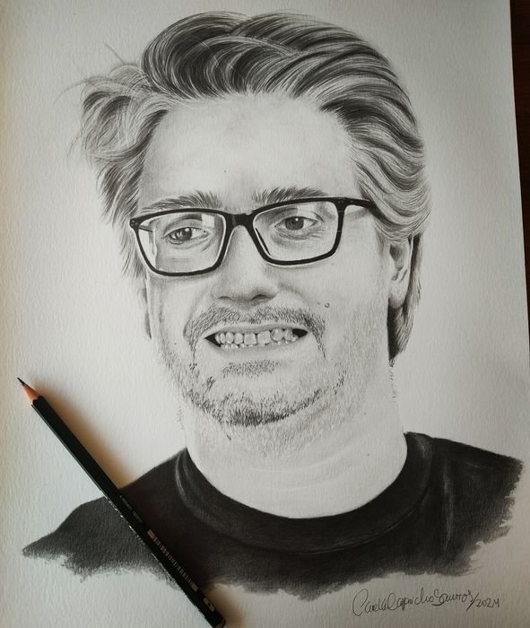 Retratos realistas e ilustrações