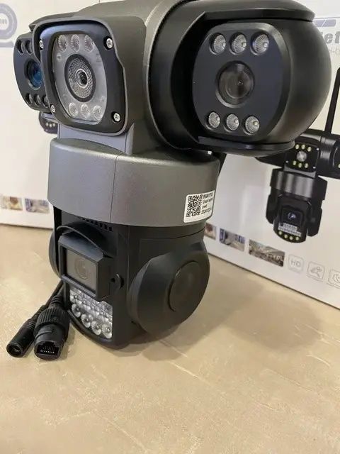 Вулична Wi-Fi камера відеоспостереження SC28 15 MP 3 обьект V380 10052