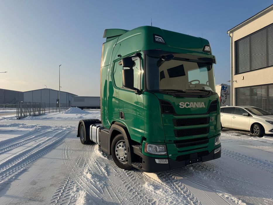 Scania R450/ MEGA LOWDECK/ 2021r/ BAKI 1000L/ ZAWIESZENIE FULL PODUSZKA/ FULL LEDY/BOGATA WERSJA/ SERWIS NIEMCY  ZAWIESZENIE Full Poduszka/ Full Ledy/ Klima Postojowa