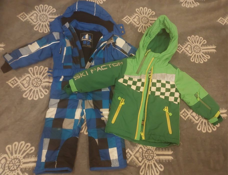 Kombinezon + kurtka zimowe 98/104