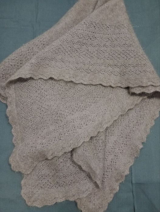 Платок Пуховой СССР Оренбургский 125х125