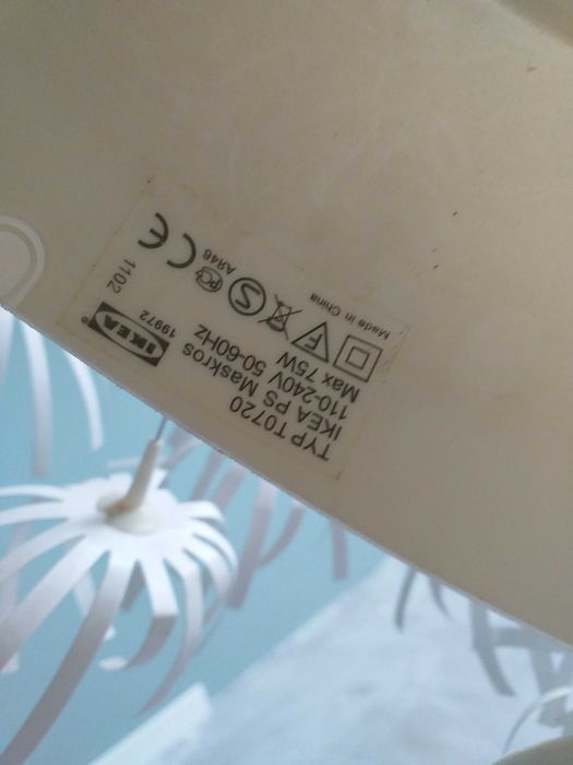 Lampa wisząca  bardzo duża  kula