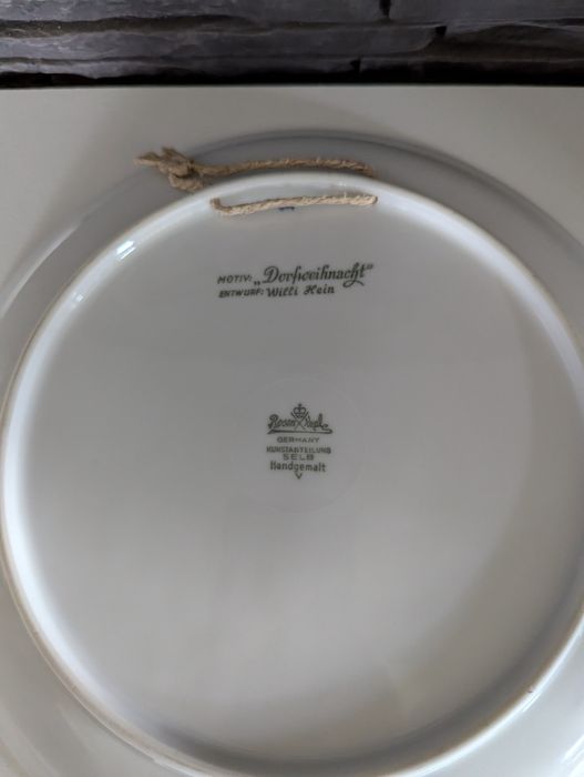 Rosenthal talerz kolekcjonerski porcelanowy 1955
