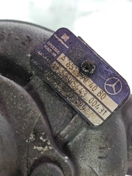 Mercedes w204 w212 sprinter vito turbo turbina Bi Turbo 2.2 cdi om651