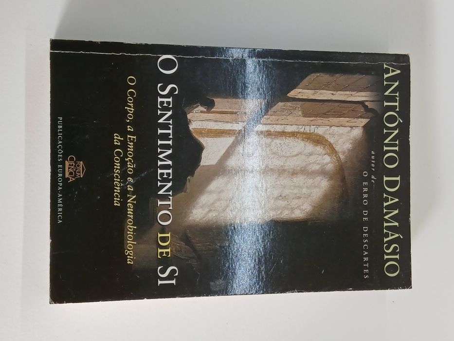 Livro O SENTIMENTO DE SI de António Damásio