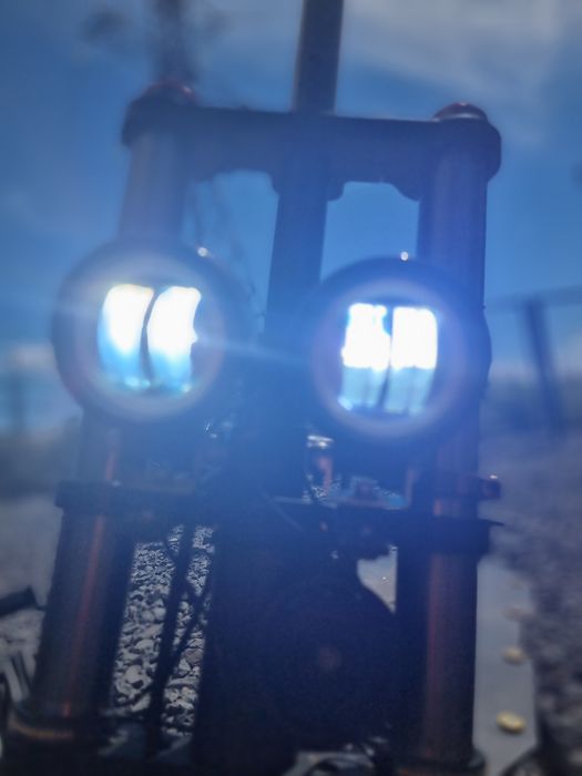 Фара Arctic LED лінзована для електросамоката, мотоцикла  12-36v