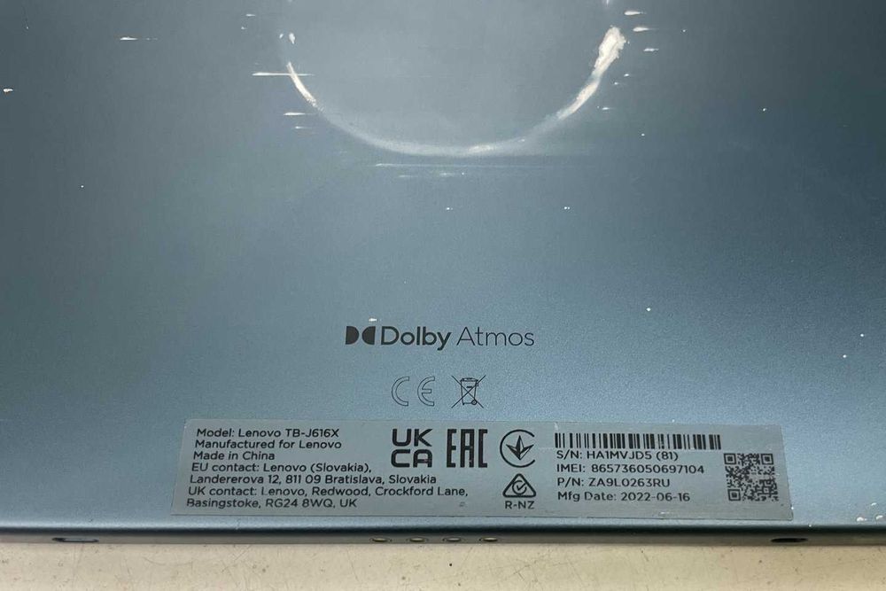 Планшет Lenovo Tab P11 Plus TB-J616X modem 4G LTE 6/128Gb IPS 11"2K
