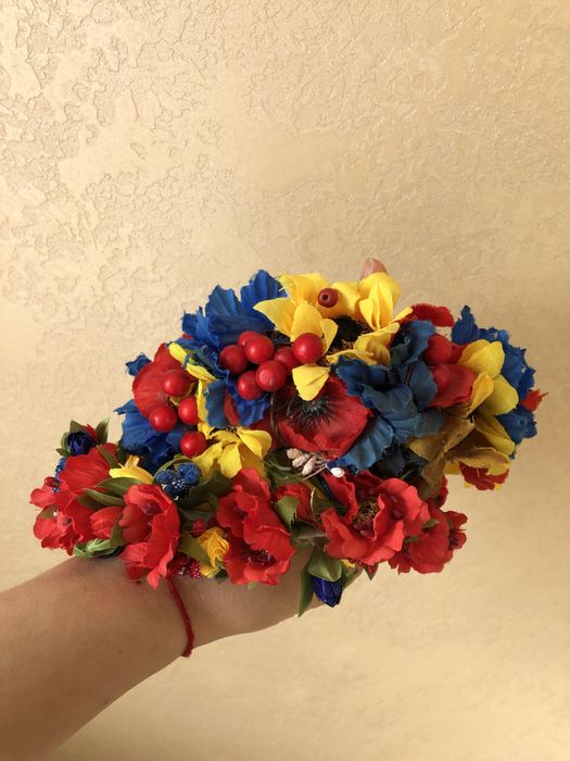 Украинские веночки ,обруч на голову