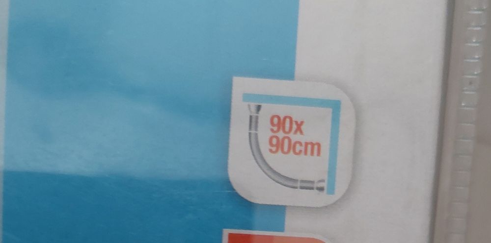 Varão circular para cortina de duche novo