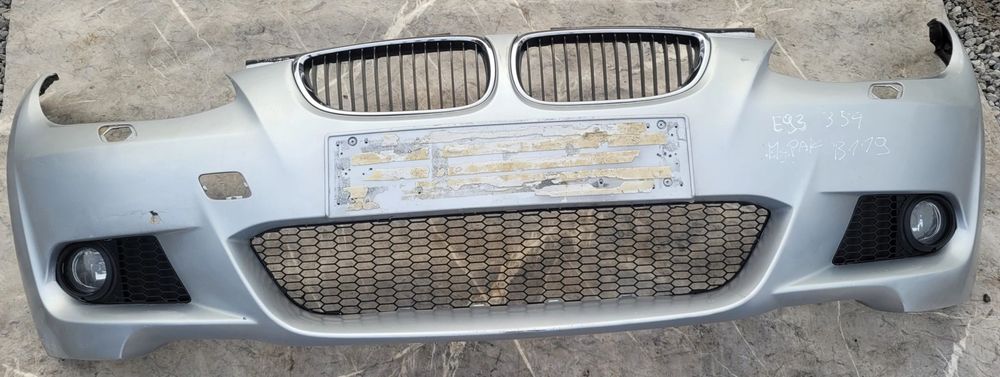 ZDERZAK PRZÓD PRZEDNI M PAKIET BMW E93 354 TITANSILBER B119
