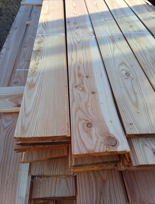 Deska tarasowa elewacyjna podłogowa heblowana szalówka półbal podbitka