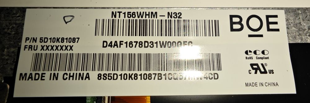 Matryca z Laptopa Lenovo