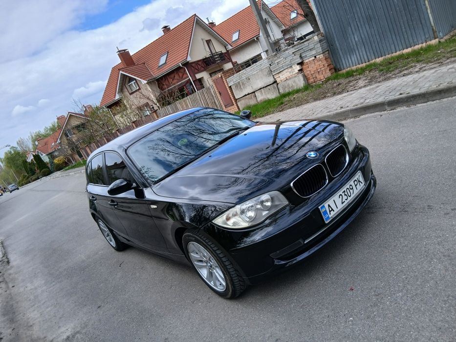 БМВ 1 серия 116i black