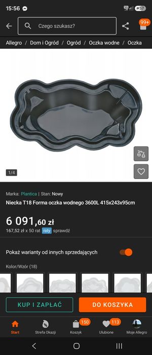 Forma oczka wodnego