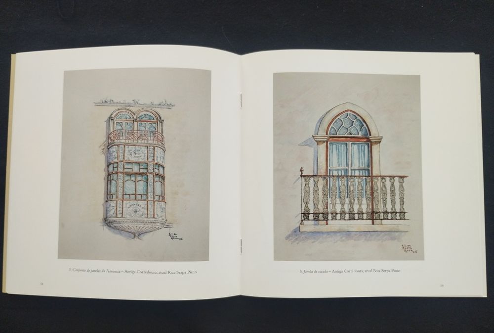 **Vendo livro "Janelas de Tomar" — Obra do arqui. tomarense Costa Rosa