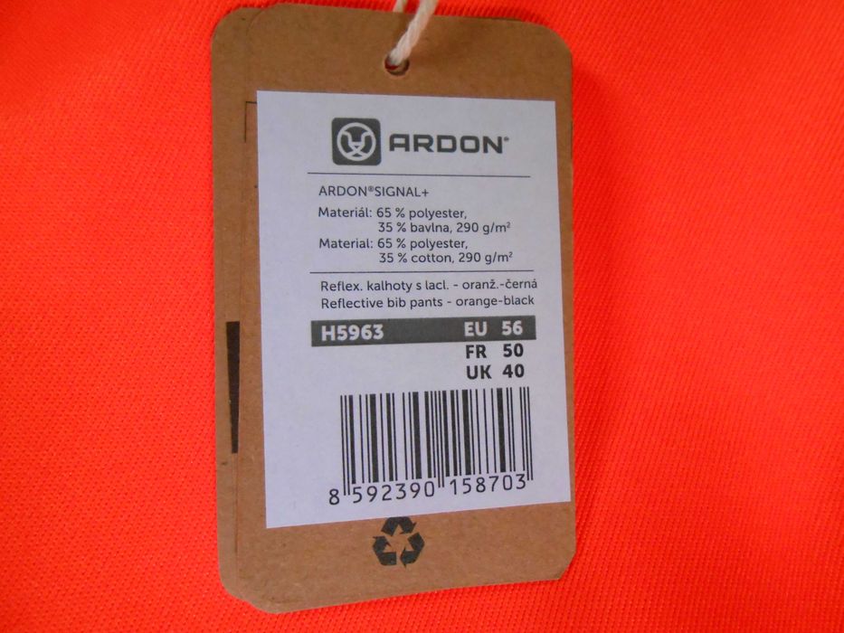Spodnie robocze ogrodniczki Ardon SIGNAL+ 56 XL Wieliczka