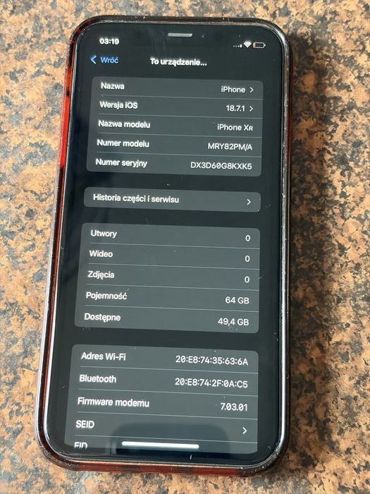 iPhone XR 64 GB Coral (Stan dobry+)