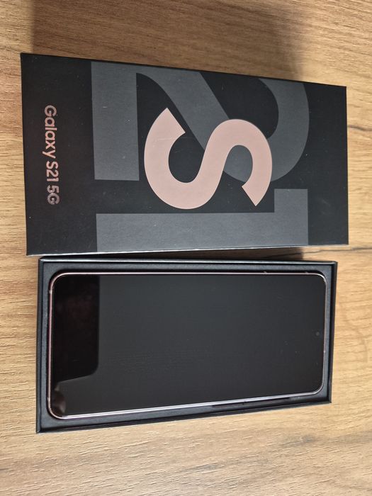 Samsung Galaxy S21 5G 128 GB | Stan bardzo dobry | Komplet + etui