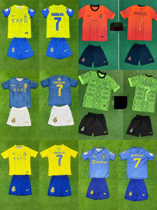 Футбольна форма Рональдо -ФК"Аль-Наср", Португалія,Реал Мадрид , Ювент
