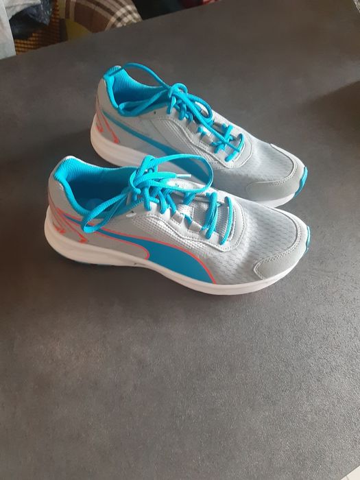 Adidasy damskie puma fitness tkmaxx lekkie niebieskie 39 nowe descenda
