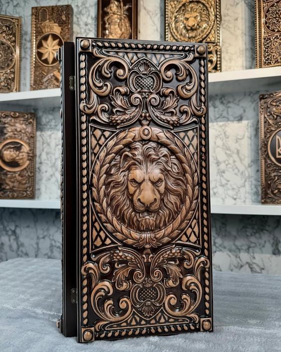 Нарди із дерева на подарунок