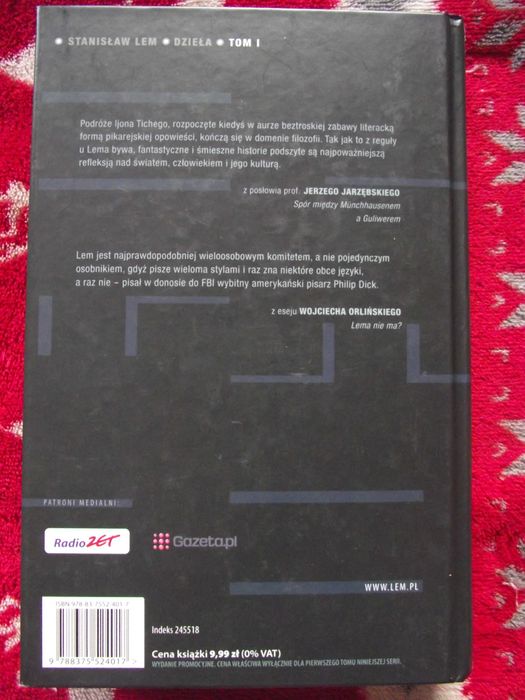 książka Dzienniki Gwiazdowe Stanisław Lem