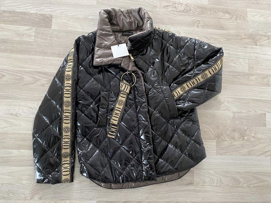 Kurtki cocomore czarne 3 kolory kołnierza