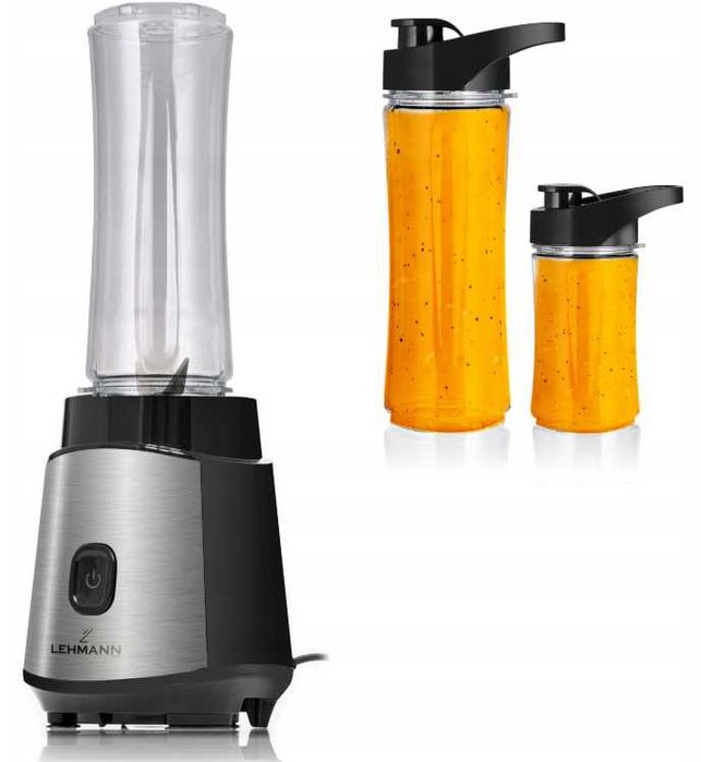 Blender kielichowy Lehmann Smoofit 1200W + 2 bidony