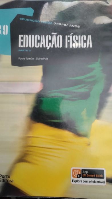 4 livros de educação física - coleção completa do 7 ao 9 ano