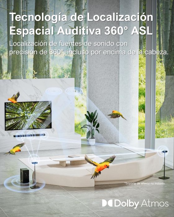 Barra de som para TV - ULTIMEA com Dolby Atmos, NOVAS