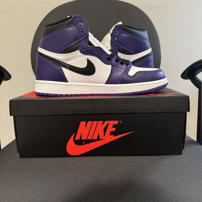 Jordan 1 Retro High Court Purple White
