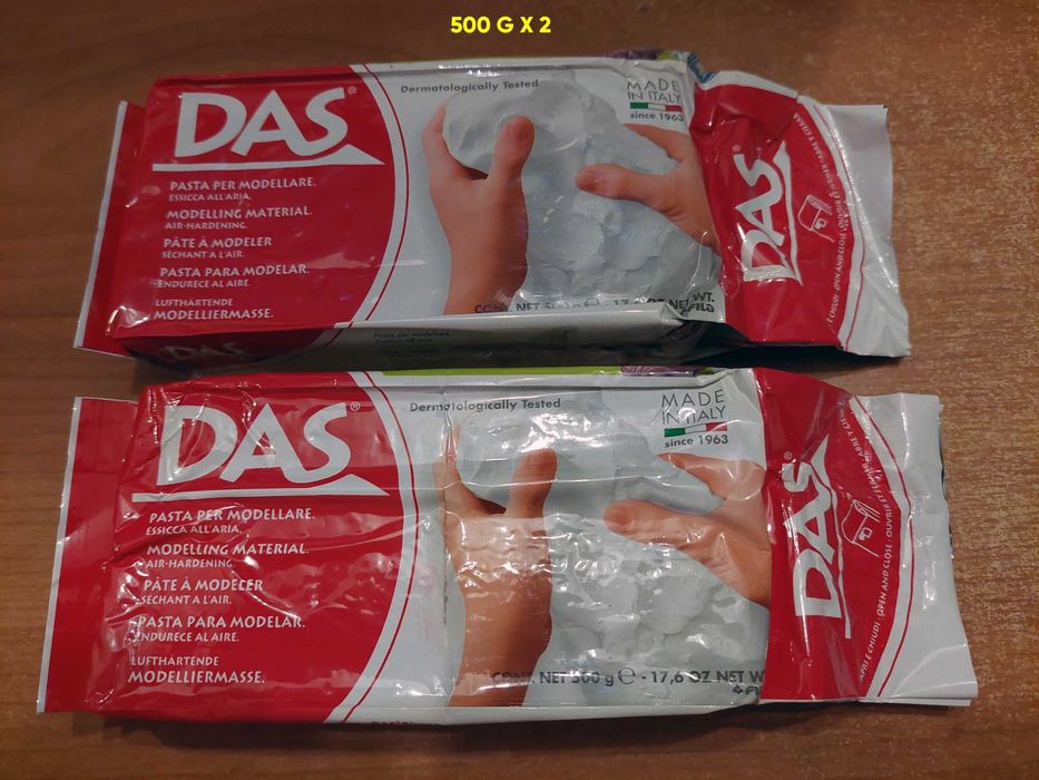 Pasta para modelagem - Barro - Argila - Várias Novas