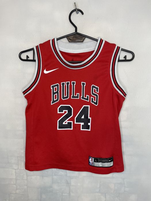 Koszulka sportowa dziecięca NBA Bulls Markkanen 24 7 lat 122 cm