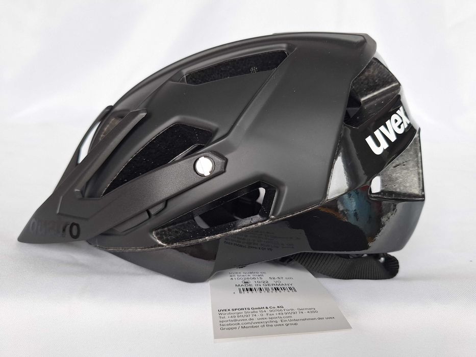 Kask rowerowy Uvex Quatro CC All Black Matt M 52-57cm