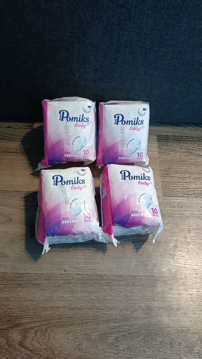 Продам набір гігієнічних прокладок pomiks lady – 4 упаковок- 125 грн.