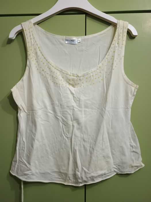 Żółta bluzka na ramiączkach roz.L