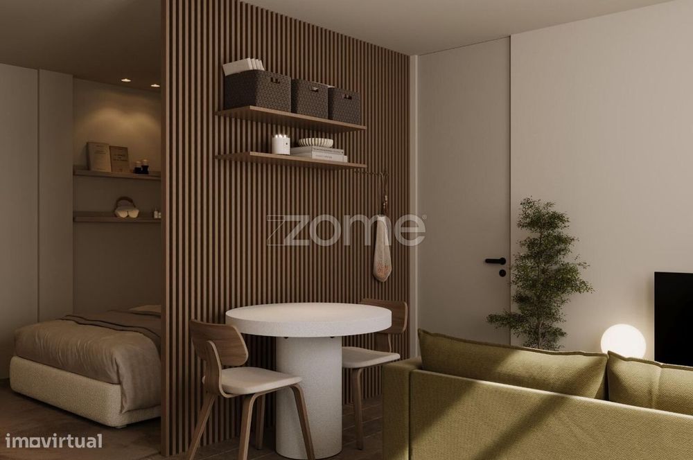 Apartamento T0 Avenida Central