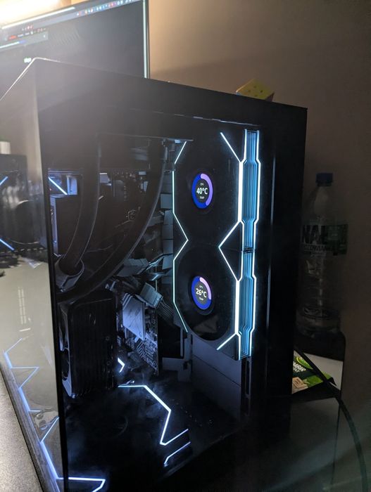 Wentylatory Lian Li TL LCD 120 + kontroler TL