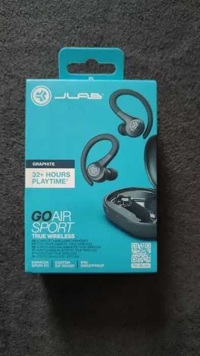 Nowe zaplombowane słuchawki dokanałowe JLAB Go Air Sport