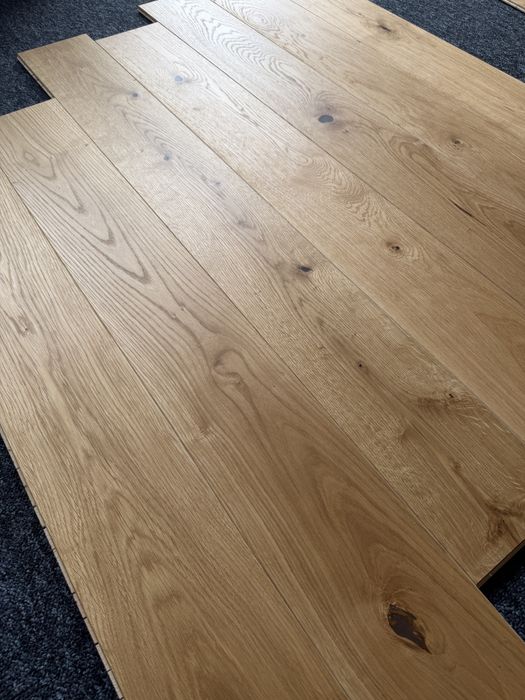 Podłoga dębowa deska 11x150x1200  Olej UV